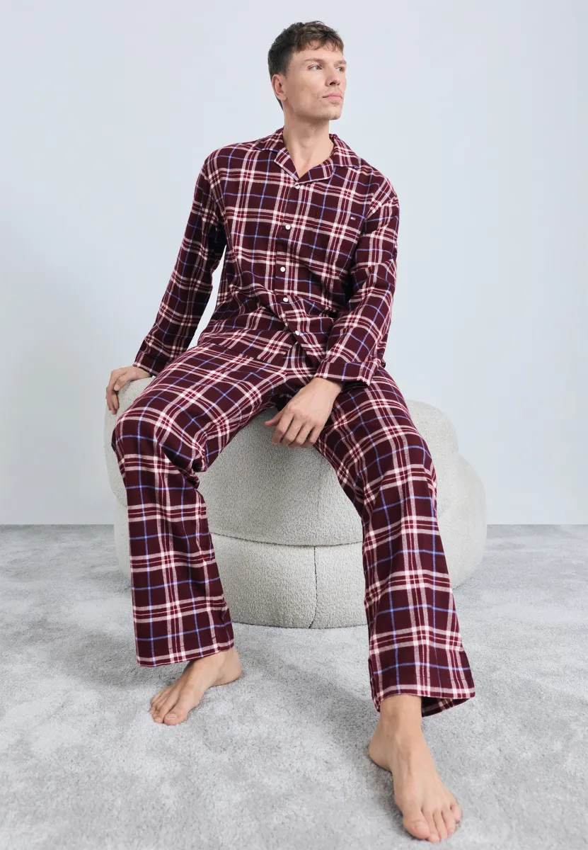 ORIGINAL RELAXED BOXED - Pyjama - burgundy