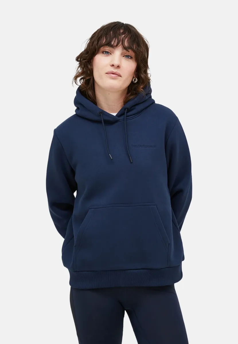ORIGINAL SMALL LOGO - Kapuzenpullover - dunkelblau