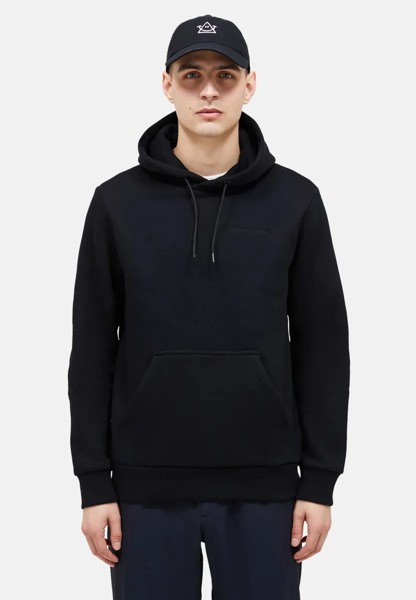 ORIGINAL SMALL LOGO - Kapuzenpullover - schwarz