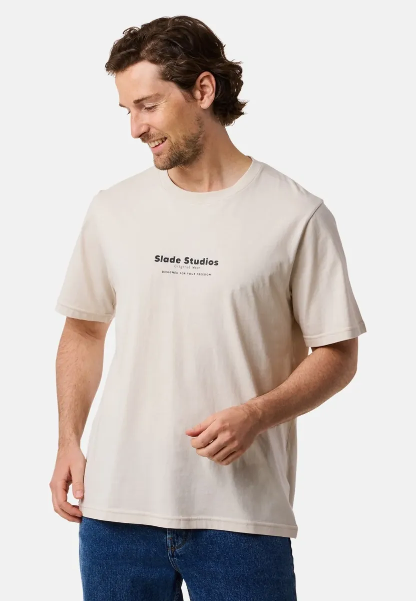 ORIGINAL - T-Shirt print - lt khaki