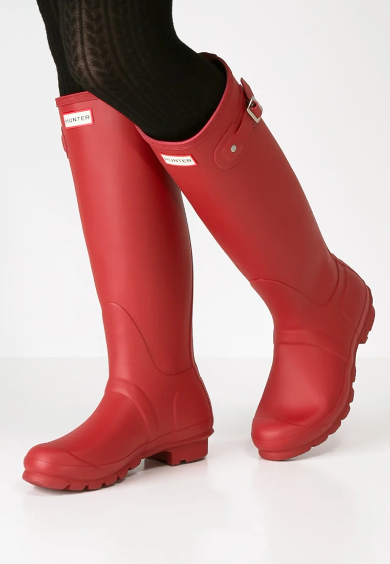 ORIGINAL TALL - Gummistiefel - military red
