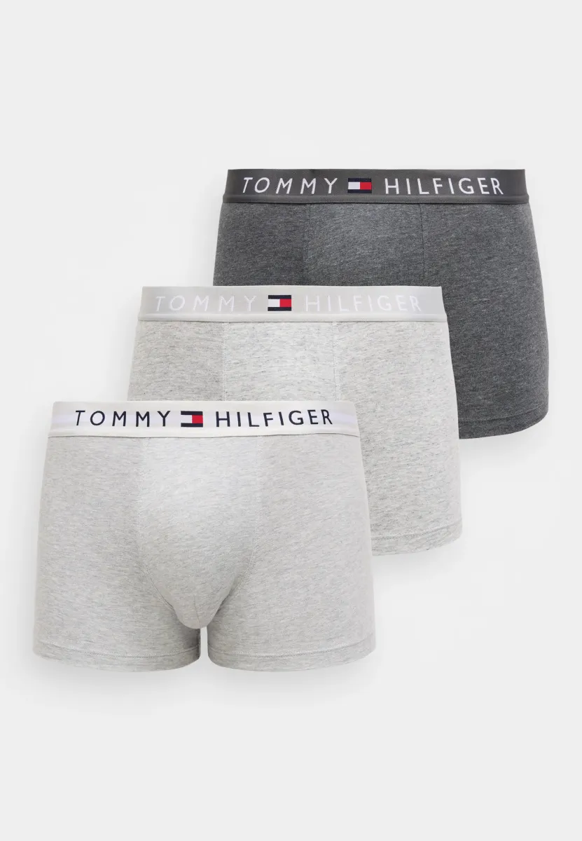 ORIGINAL TRUNK 3 PACK - Boxer Briefs - light heather/medium heather/dark heather