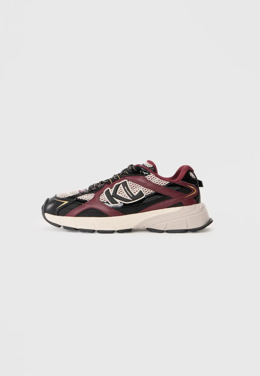 ORION SIDETRIM MIX II - Sneaker low - black/wine