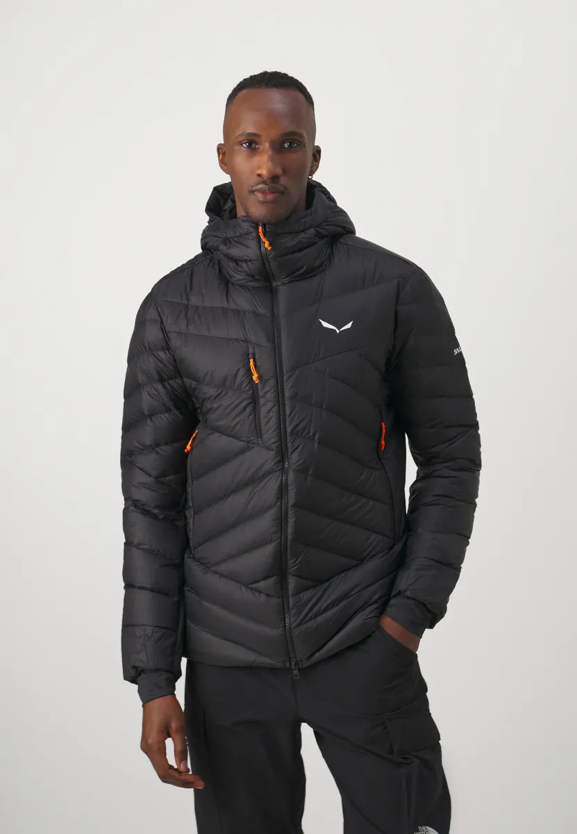 ORTLES JACKET - Daunenjacke - black out