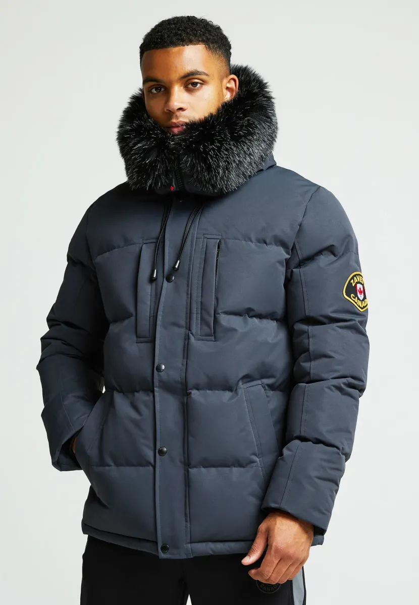 OSHAWA 2.0 PUFFER - Wintermantel - asphalt