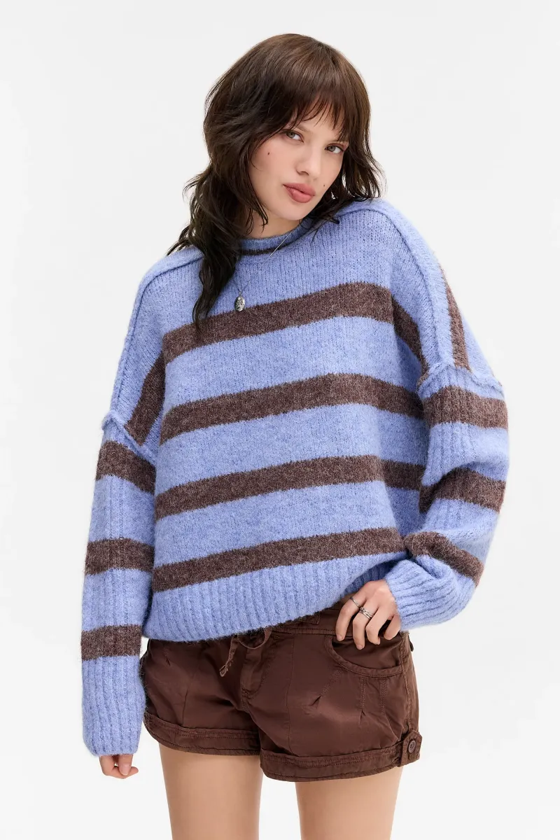 OSLO CREWNECK - Strickpullover - blue