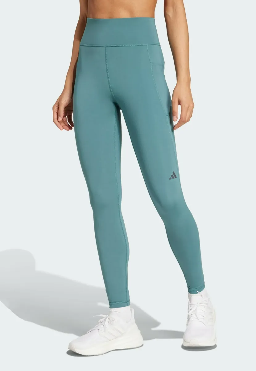 OTR 7/8 L - Tights - preloved teal