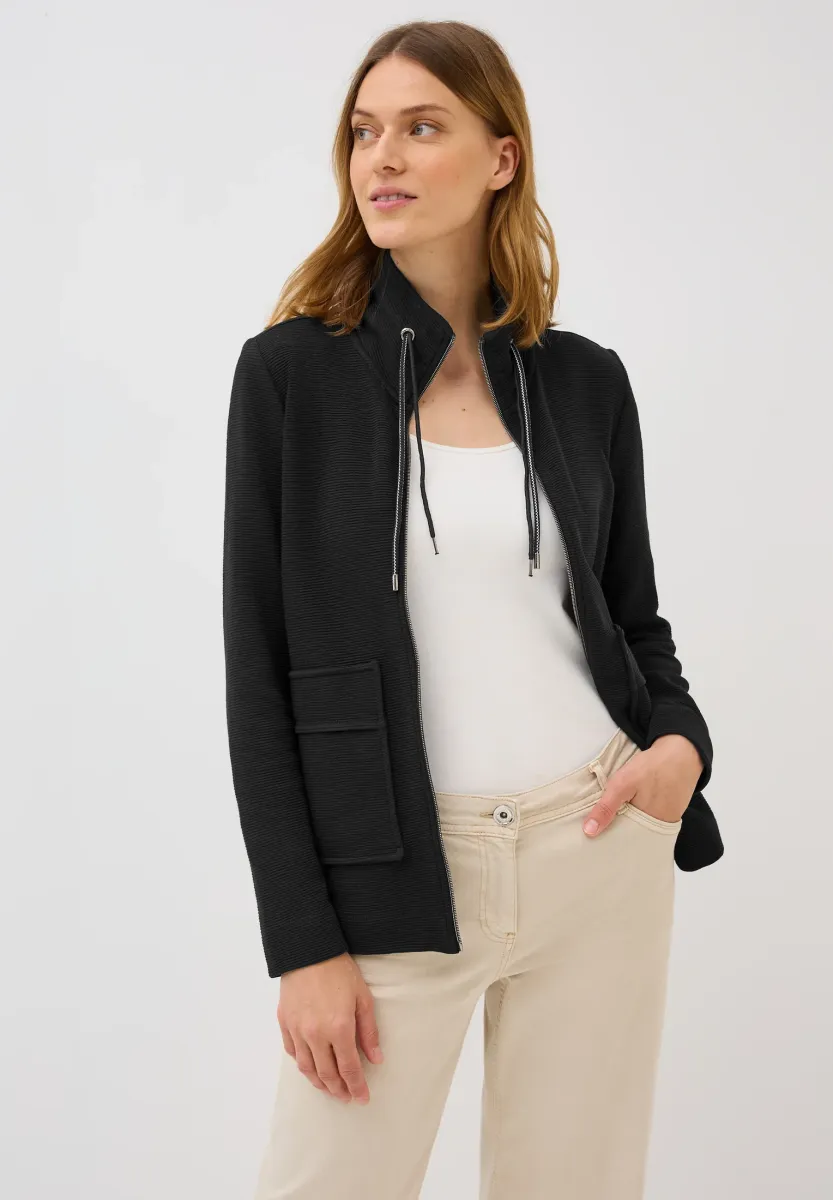 OTTOMAN - Strickjacke - schwarz