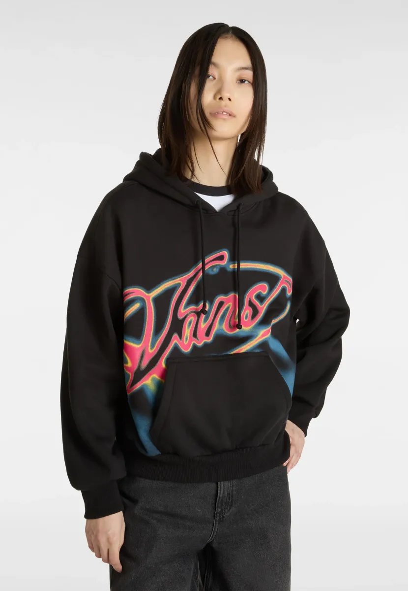 OUTER RETRO - Kapuzenpullover - black
