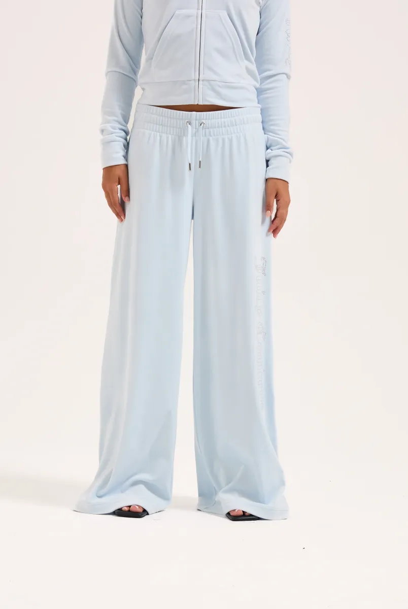 OUTLINE WIDE LEG TRACKPANT - Jogginghose - nantucket breeze