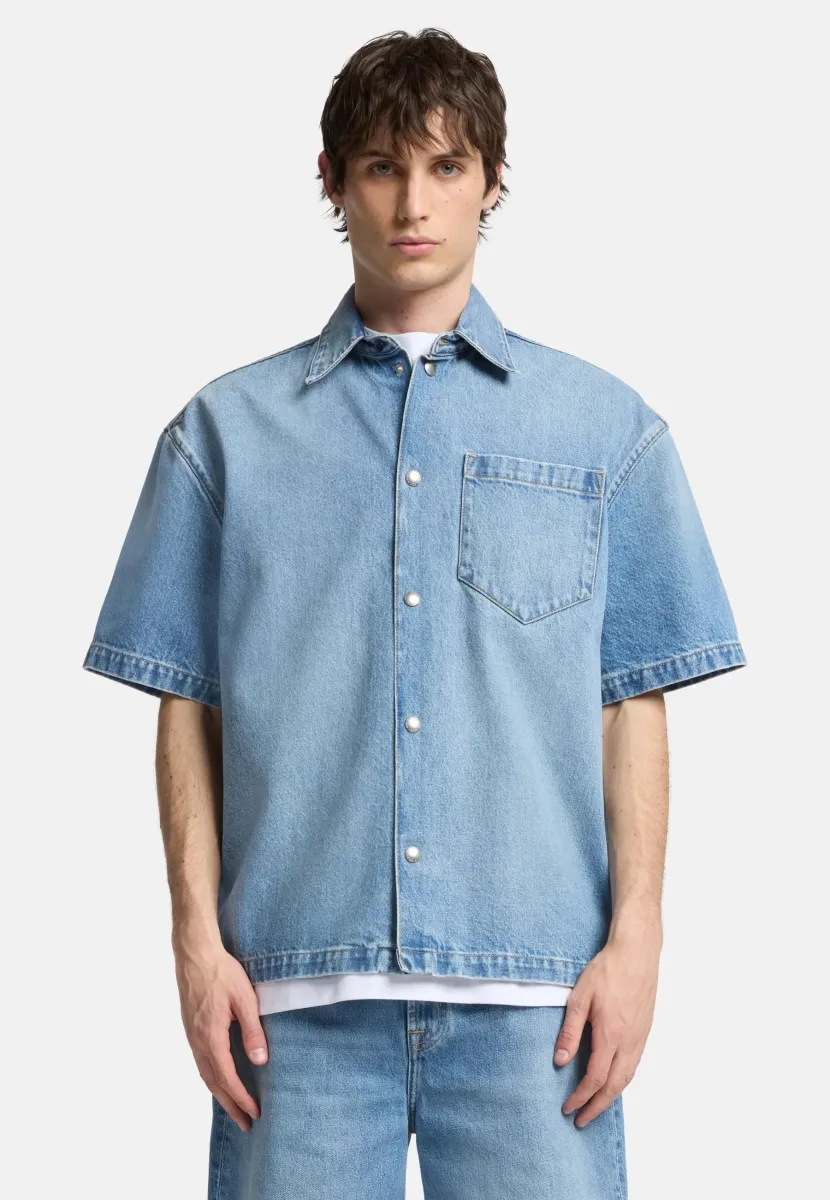 OVER CAMP  - Hemd - light blue