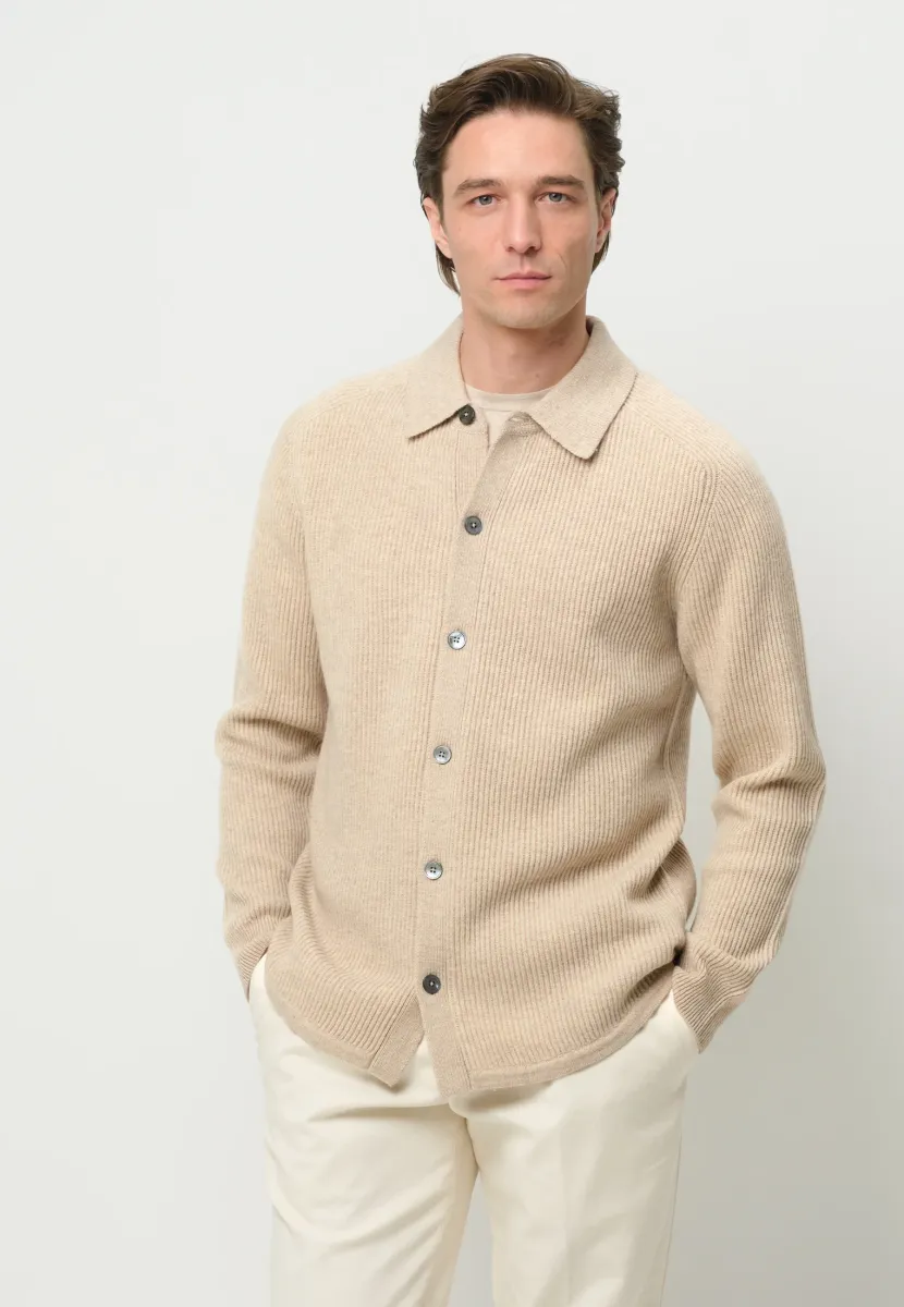 OVER SOLID - Hemd - light sand
