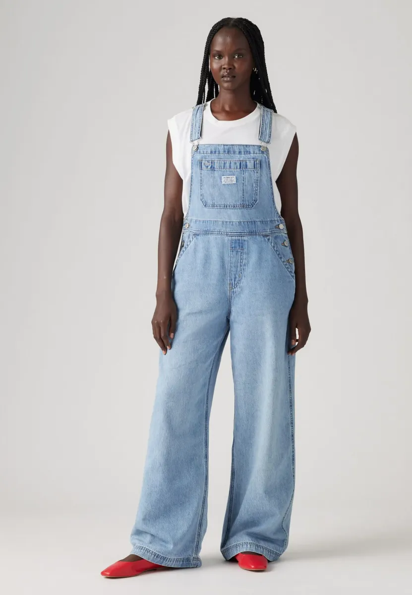 OVERALL - Latzhose - invested indigo