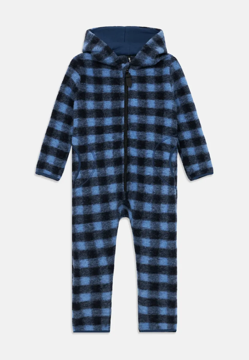 OVERALL WALK UNISEX - Jumpsuit - marinenblue karo