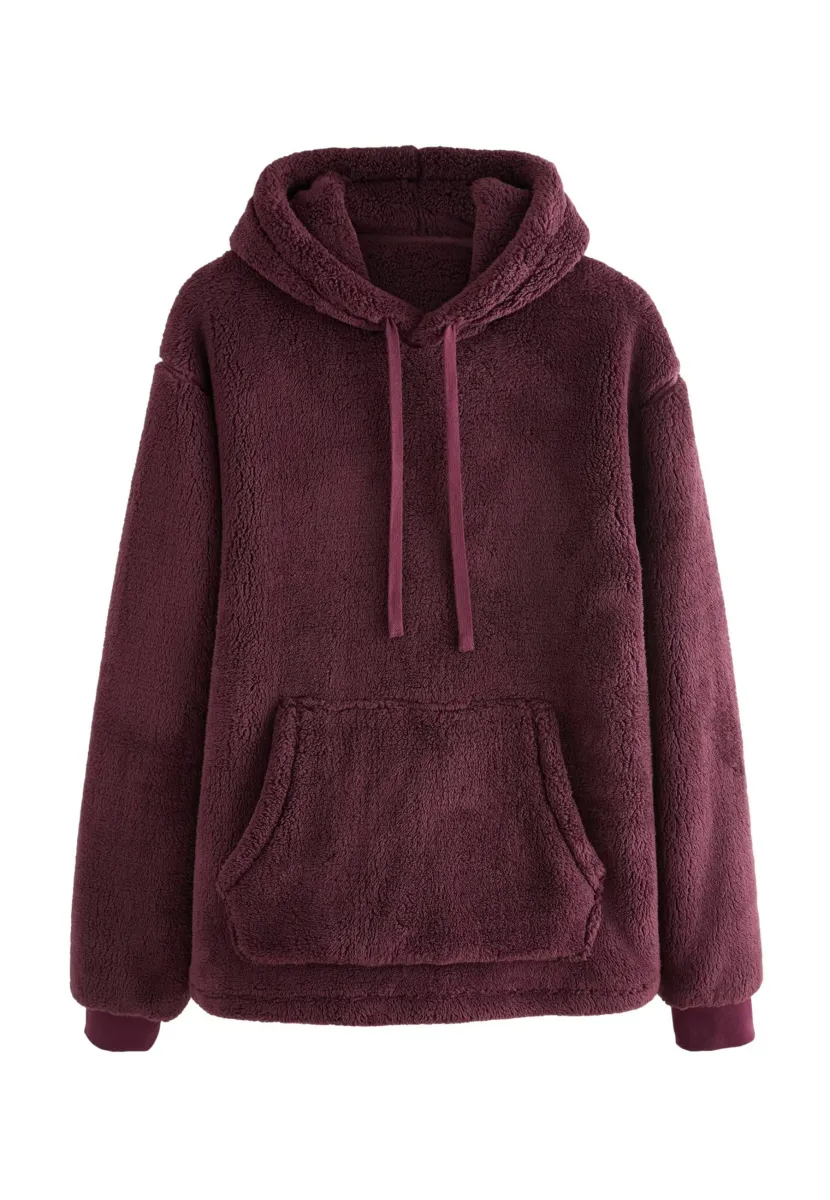 OVERHEAD  - Kapuzenpullover - burgundy red