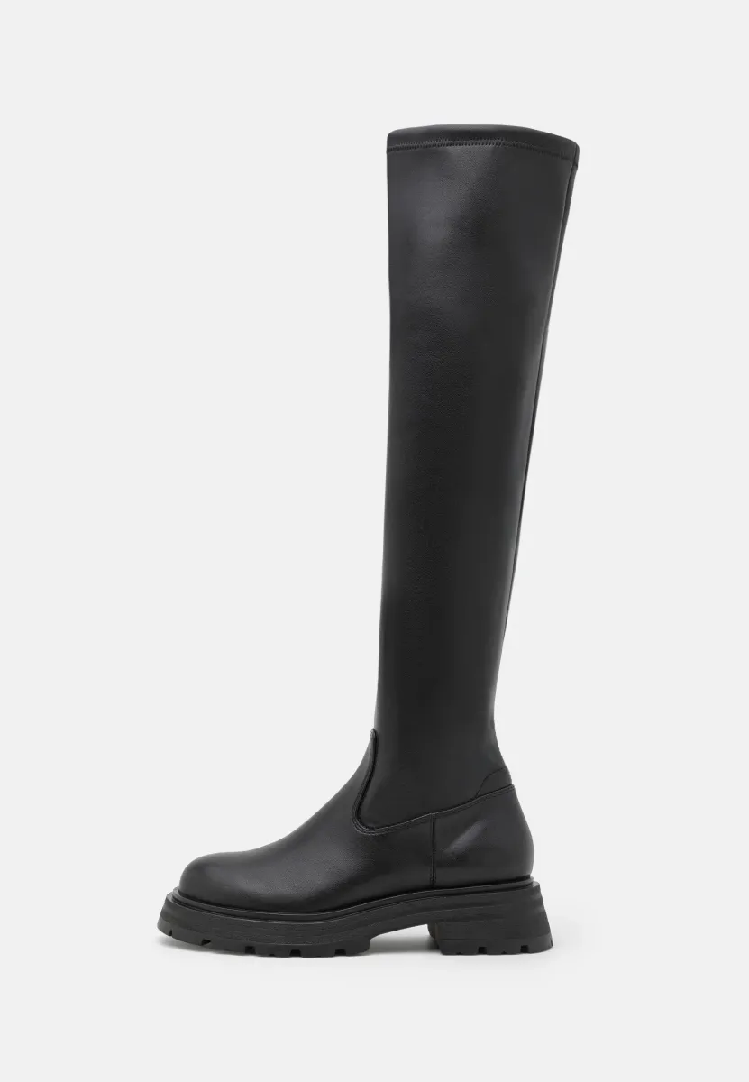 Overknees - black
