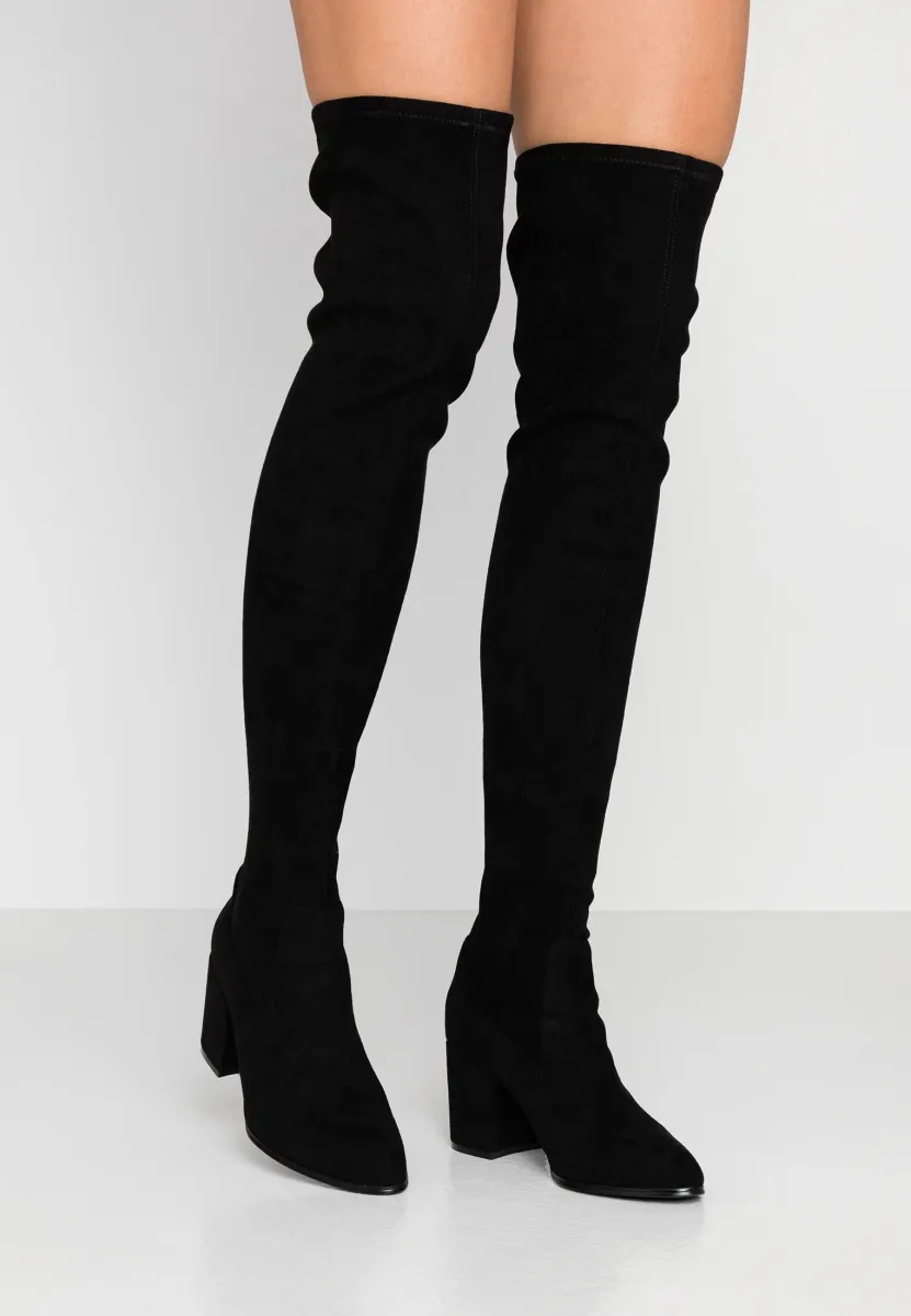 Overknees - black