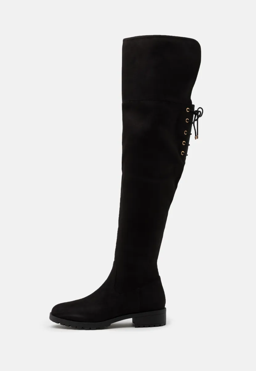 Overknees - black