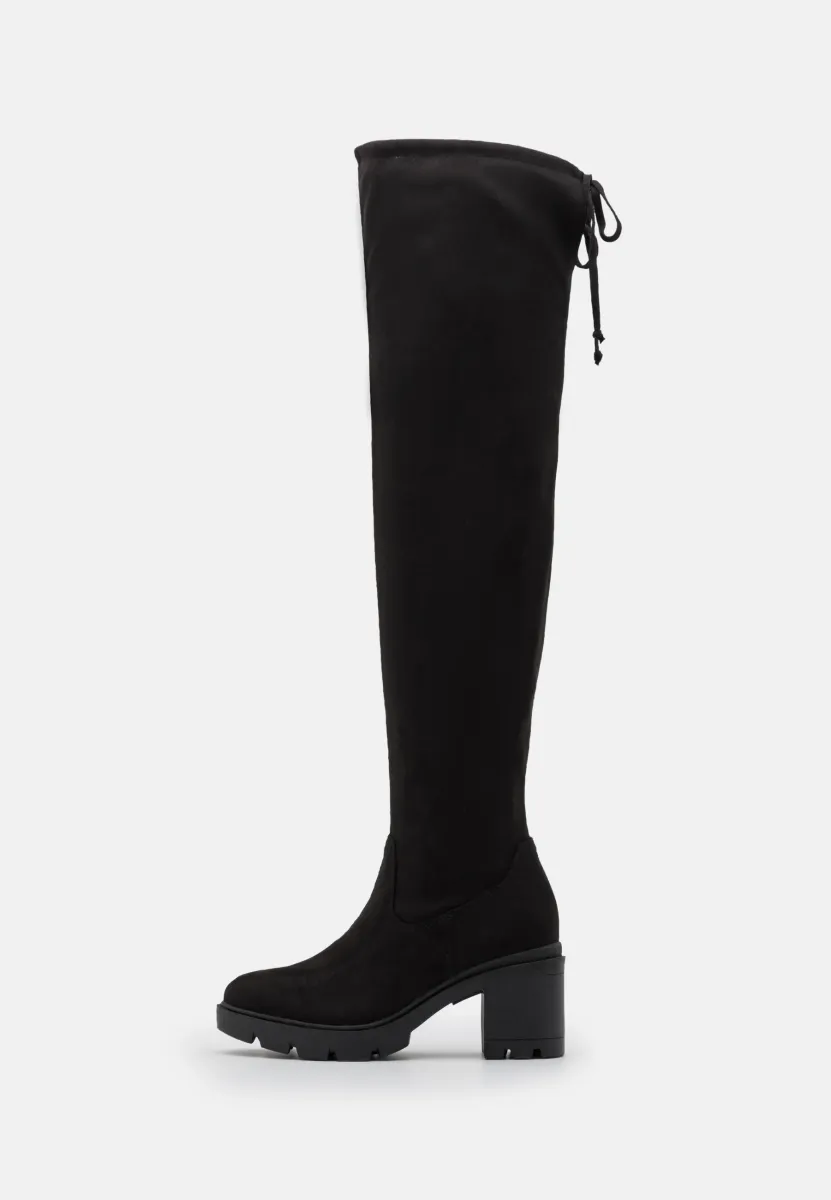 Overknees - black