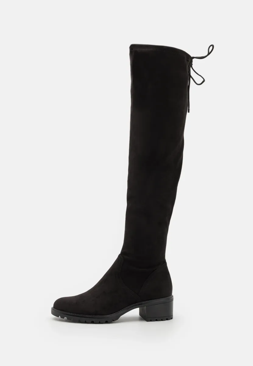 Overknees - black