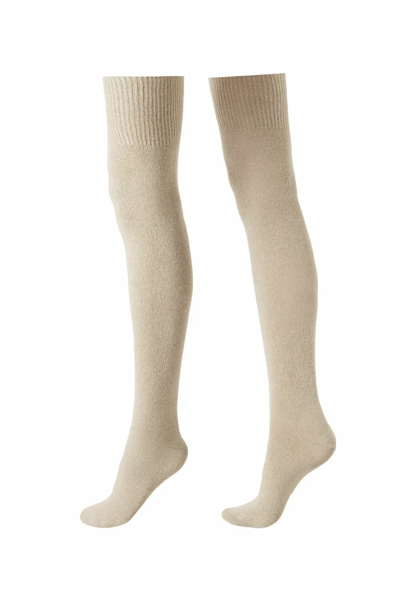 Overkneestrümpfe - nude