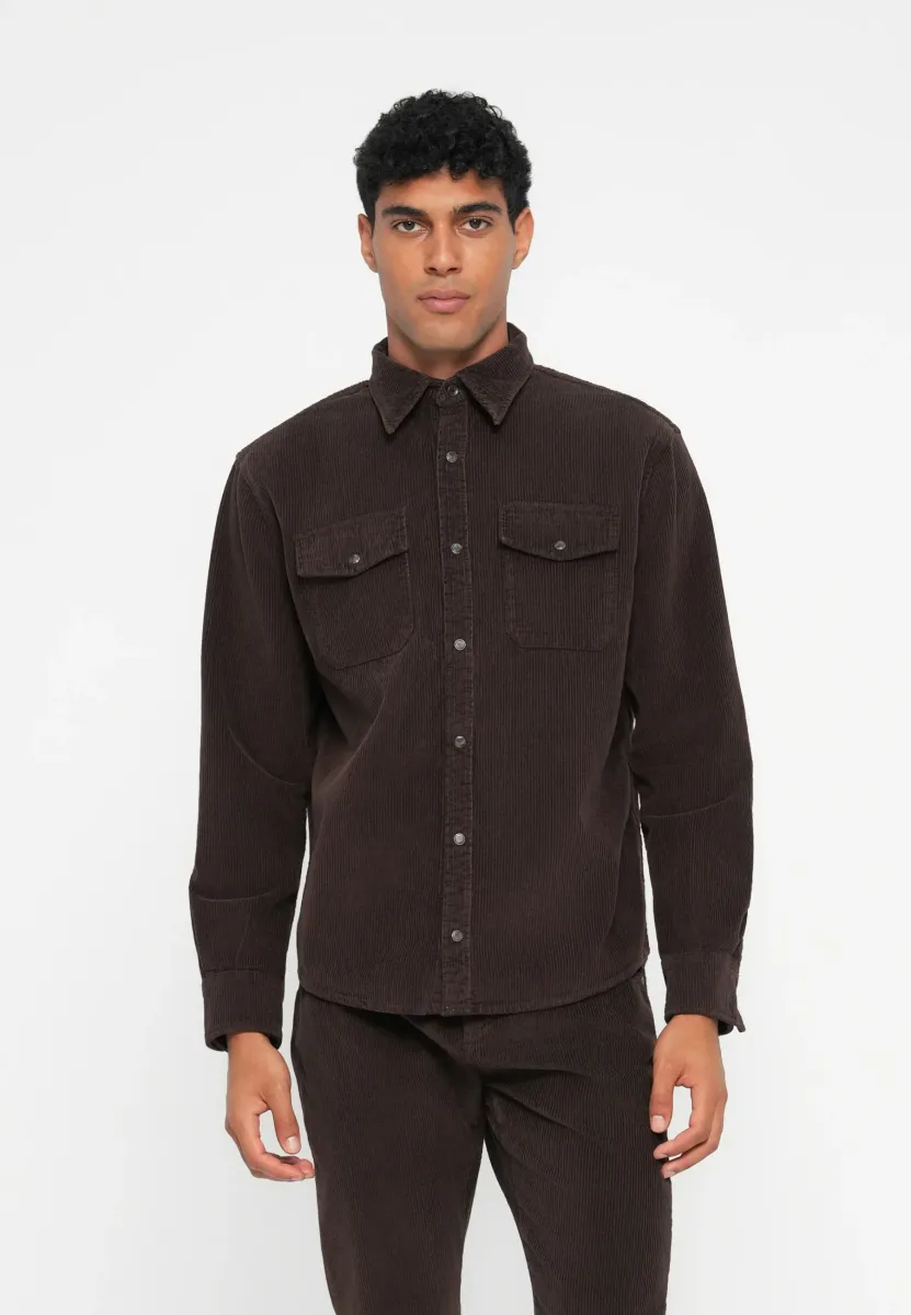 OVERSHIRT - Hemd - coffee bean