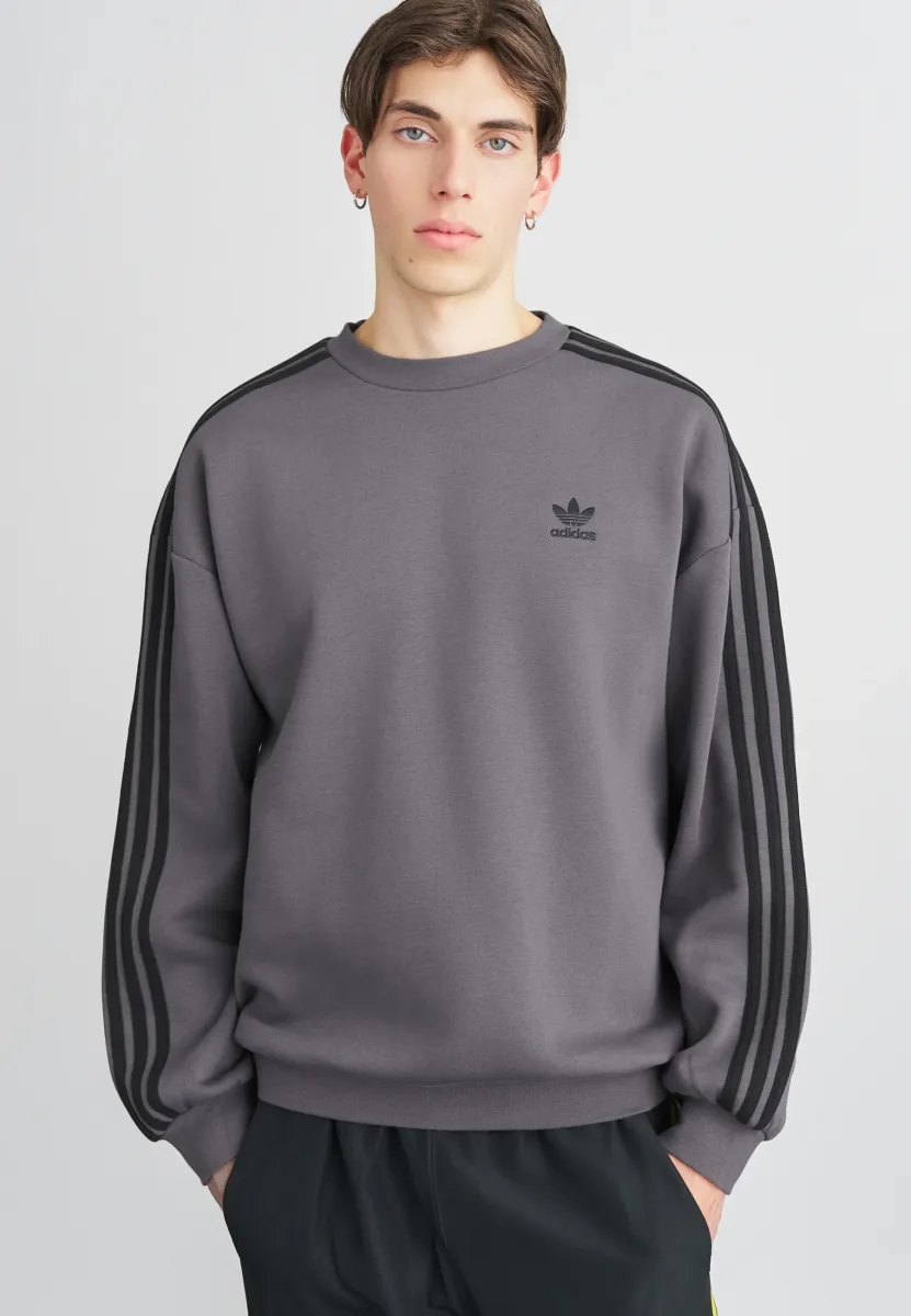 OVERSIZE CREW - Sweatshirt - grey/black