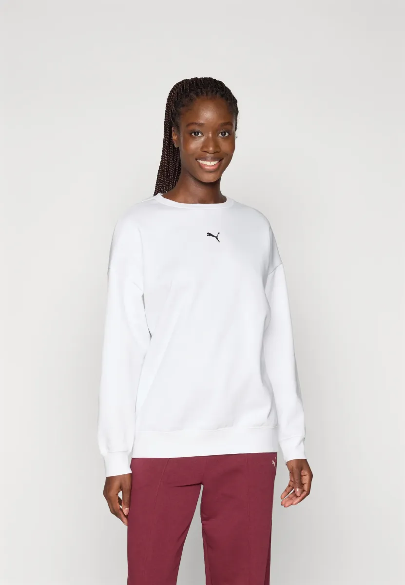 OVERSIZED CREW - Sweatshirt - white