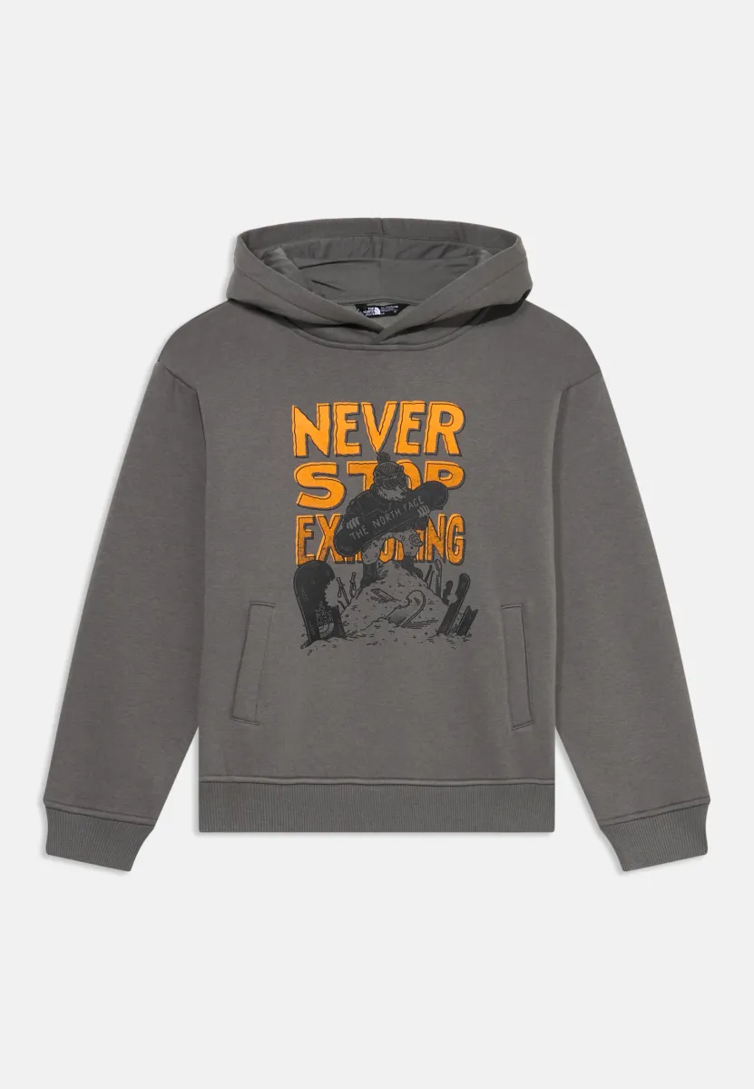 OVERSIZED HOODIE GRAPHIC UNISEX - Kapuzenpullover - smoked pearl