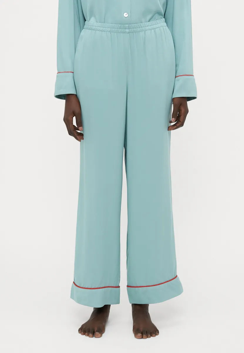 OVERSIZED PANTS  - Nachtwäsche Hose - grey