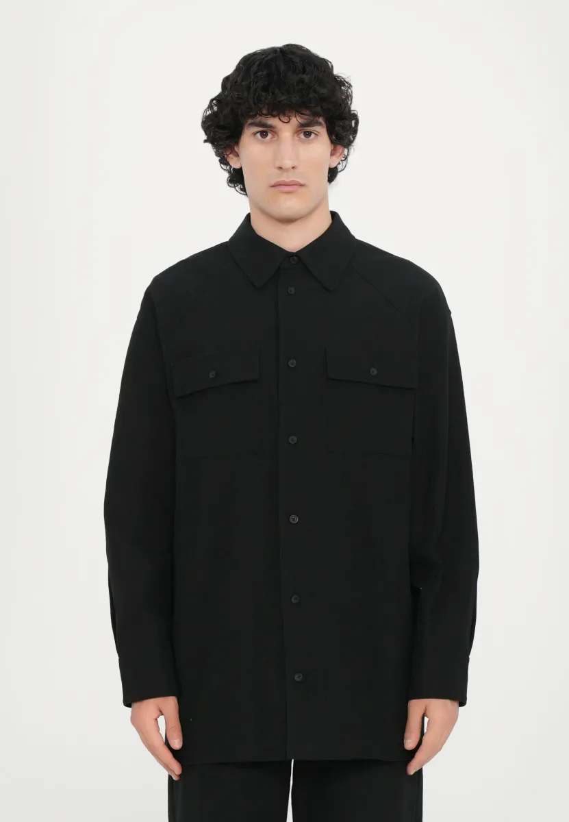 OVERSIZED SHIRT - Hemd - anthracite/black