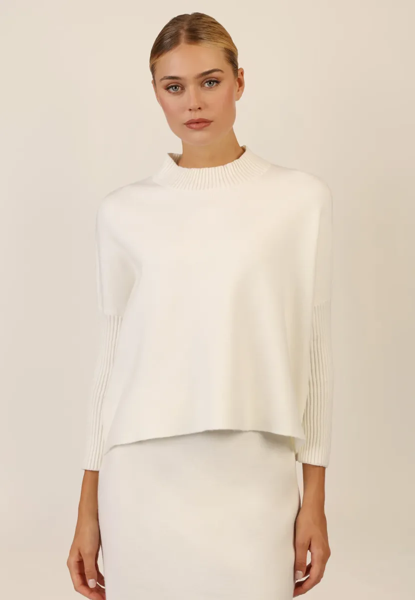 OVERSIZED  - Strickpullover - creme