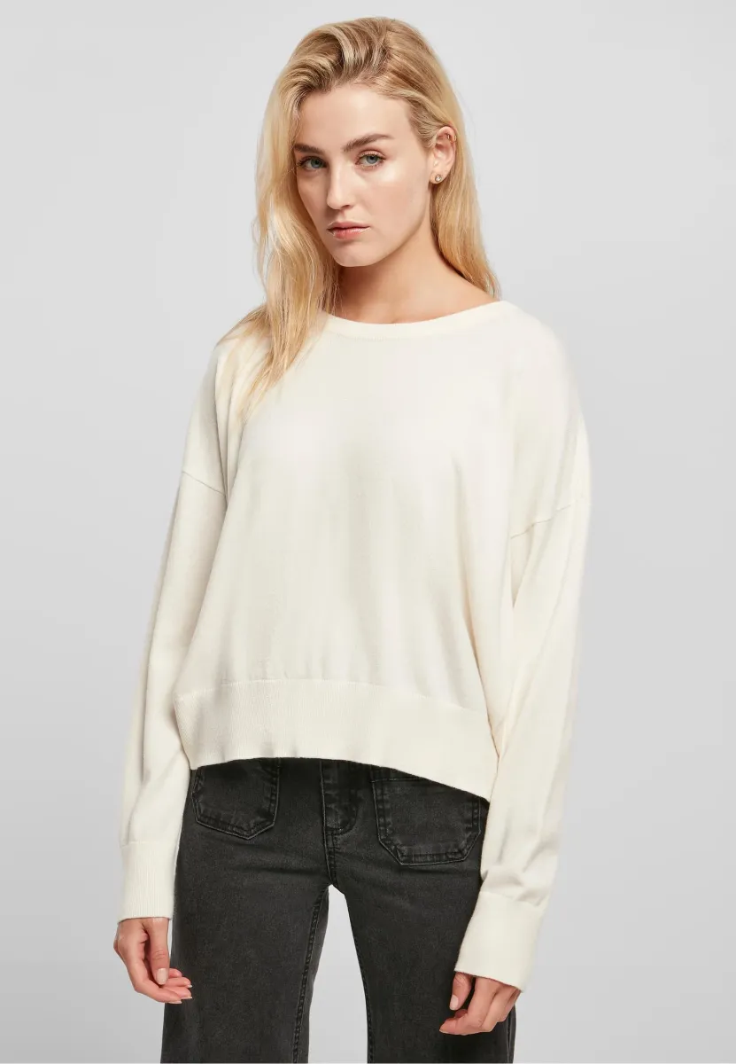 OVERSIZED - Strickpullover - whitesand