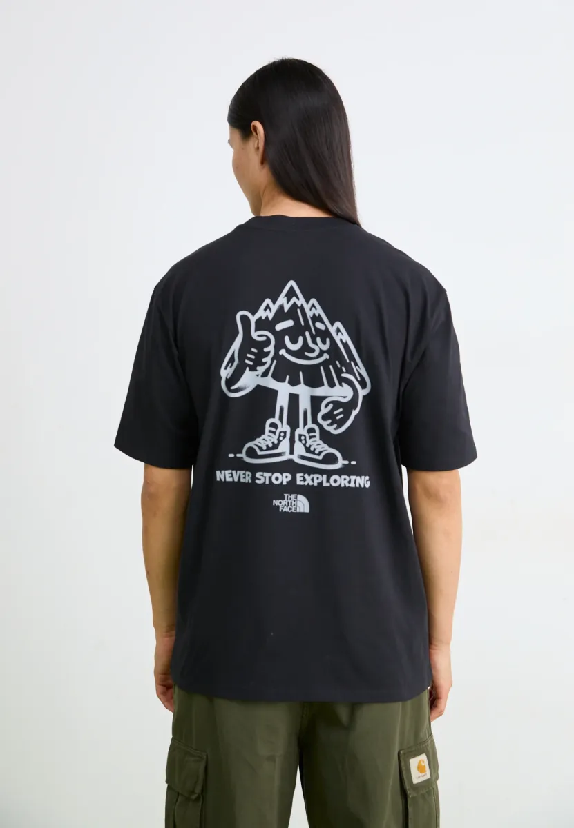 OVERSIZED TEE FUN - T-Shirt print - black