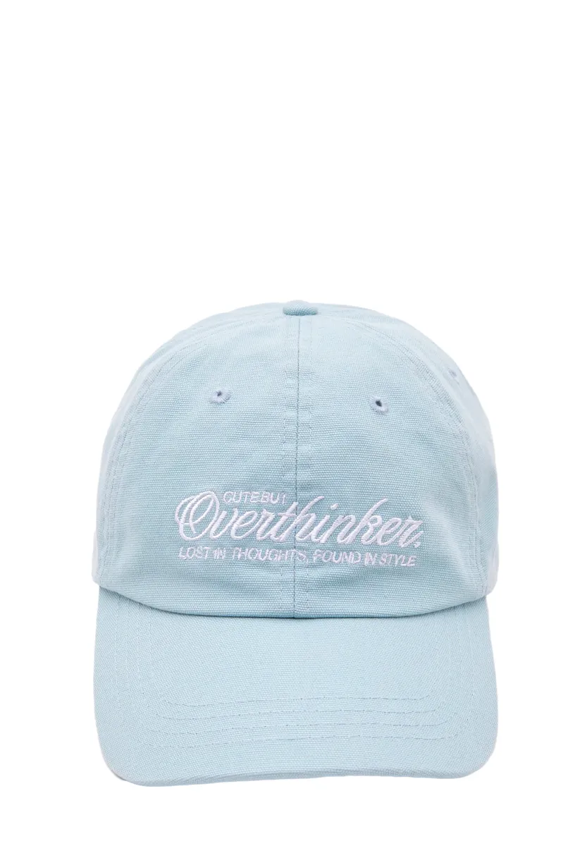 OVERTHINKER  - Cap - light blue