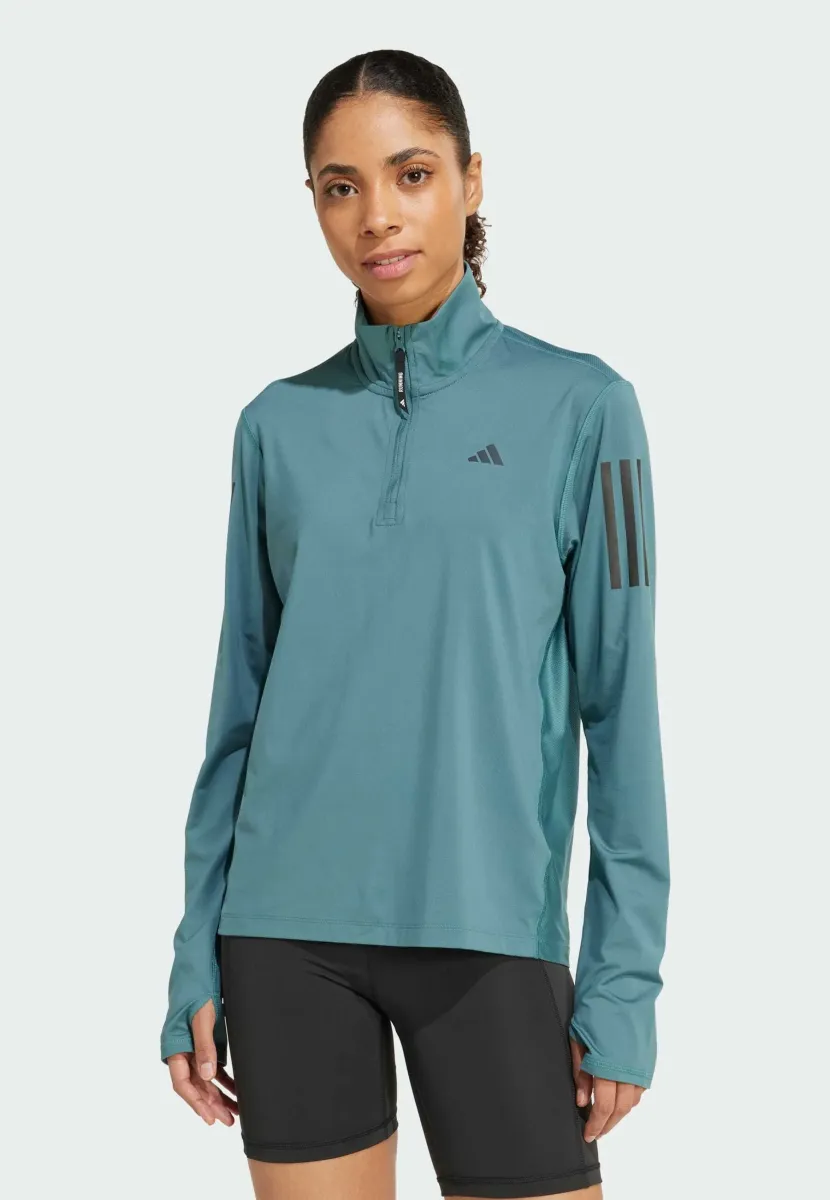 OWN THE RUN HALF-ZIP  - Fleecepullover - preloved teal