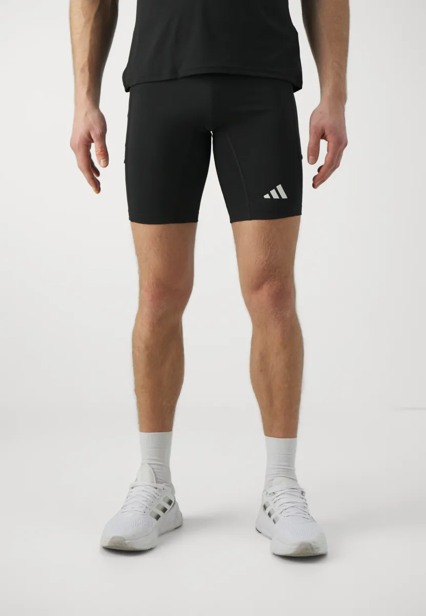OWN THE RUN SHORT - Kurze Lauftights - black