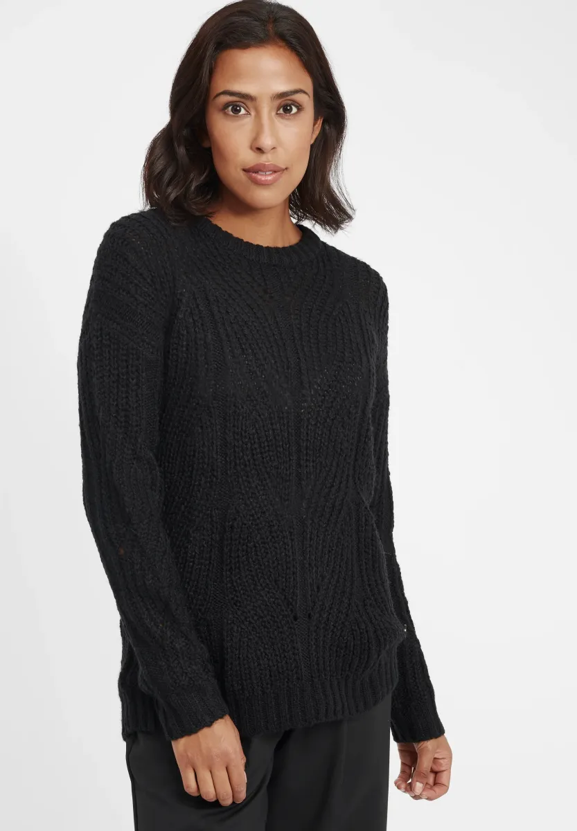 OXChiara - Strickpullover - black