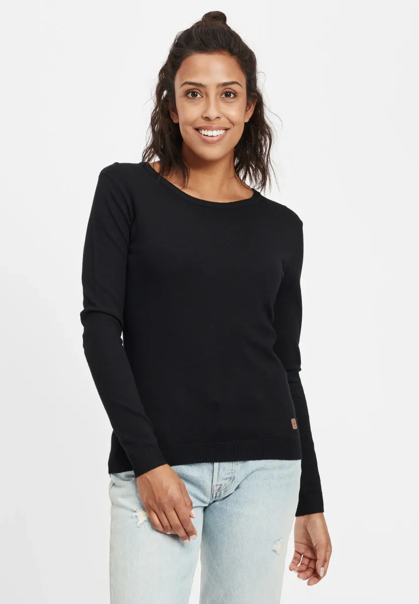 OXEDDA - Strickpullover - black