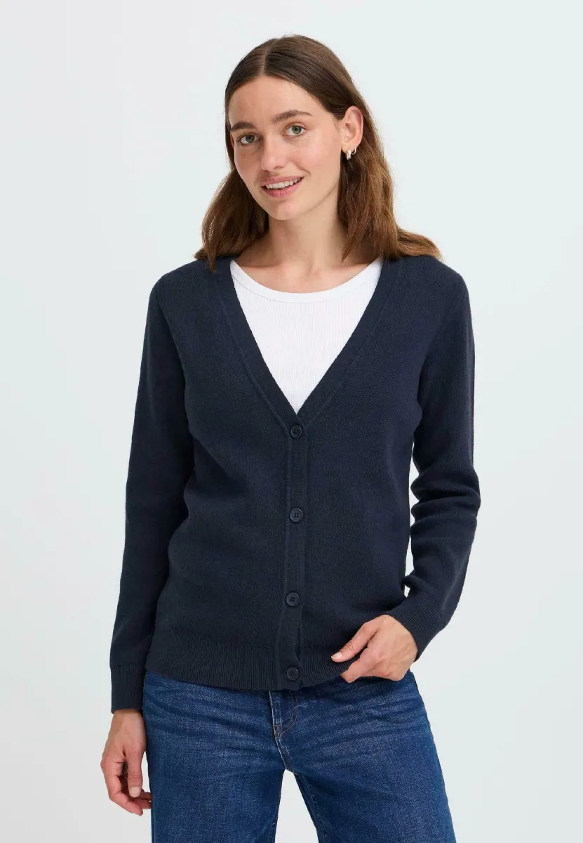 OXFIANA - Strickjacke - total eclipse