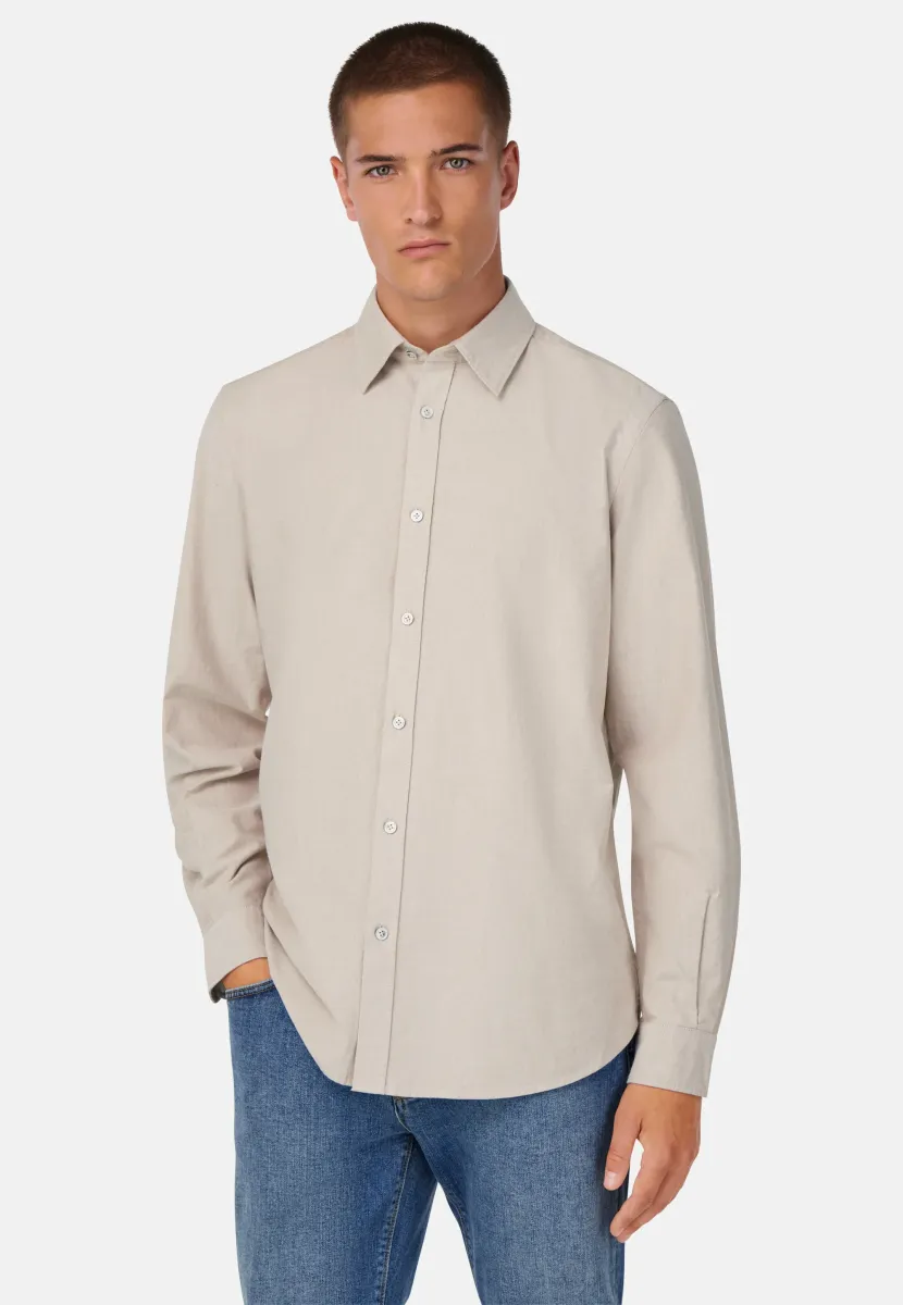 OXFORD - Hemd - beige