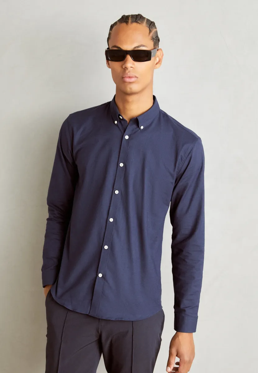 OXFORD SUPERFLEX - Hemd - navy mix