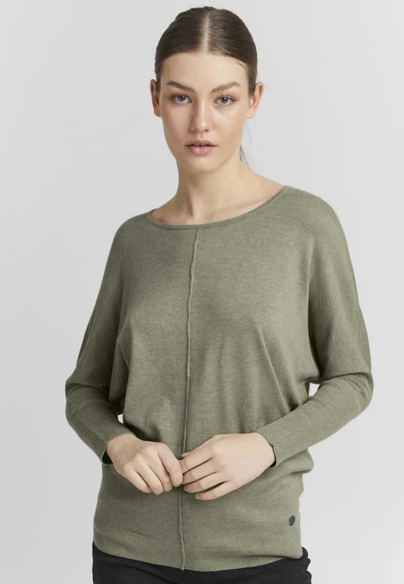 OXHerdis - Strickpullover - seagrass melange