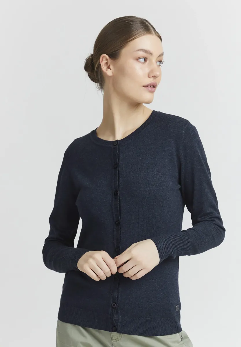 OXHLIN - Strickjacke - total eclipse melange