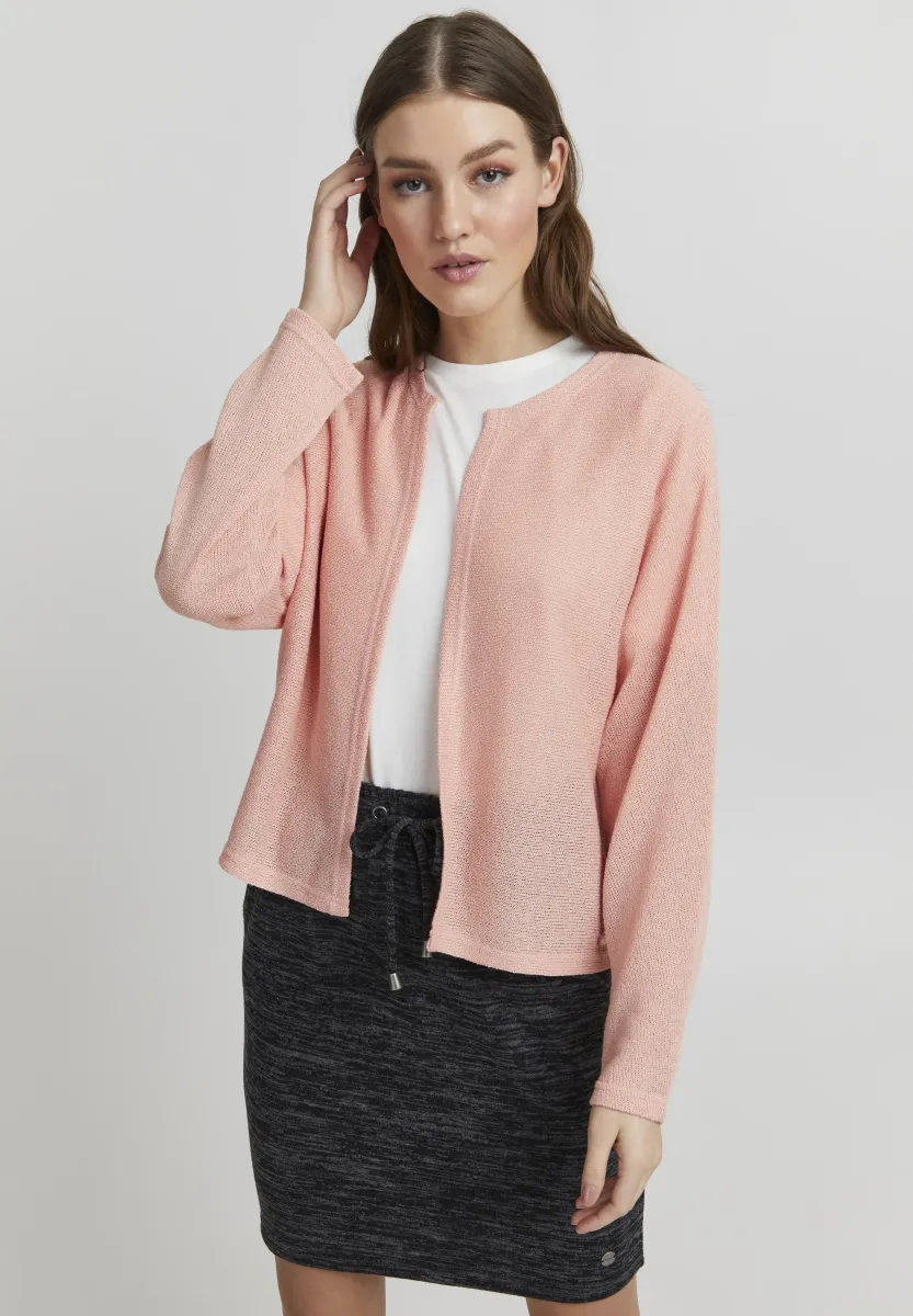 OXKike - Strickjacke - coral cloud