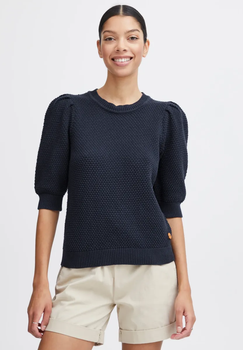 OXMICHA - Strickpullover - total eclipse