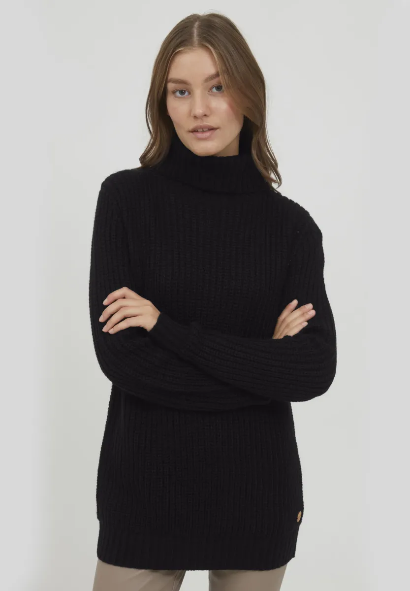 OXNanna - Strickpullover - black