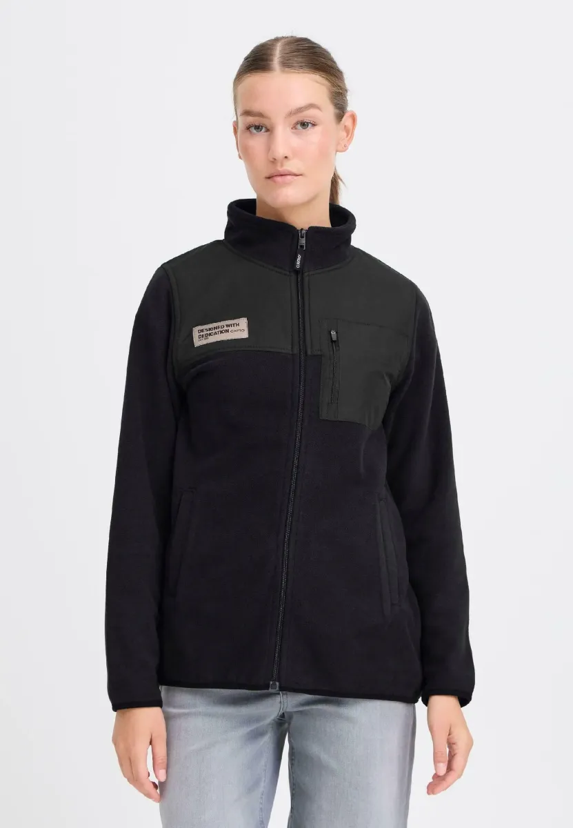 OXNETE  - Fleecejacke - black