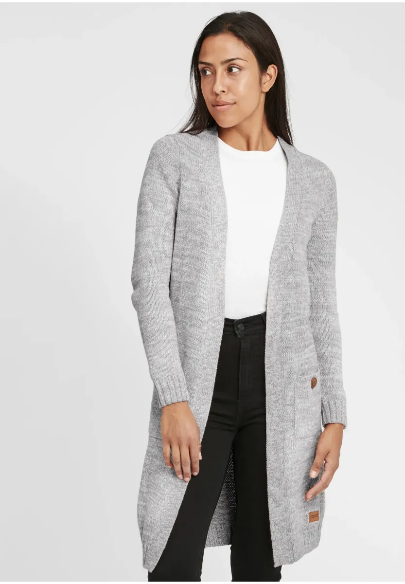 OXPHILETTA - Strickjacke - lig grey m