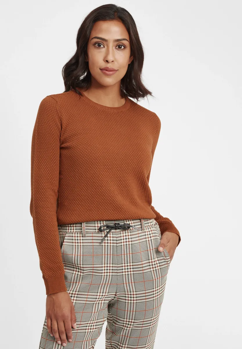 OXSARAH - Strickpullover - cinnamon